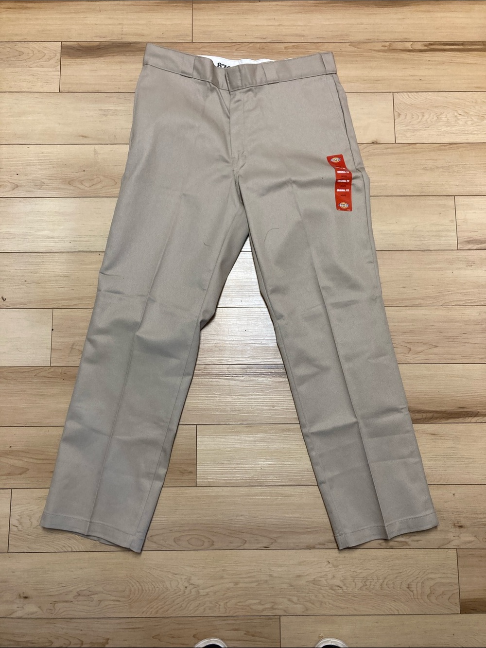 Dickies Men's original Fit Khaki Chinos - Light Tan